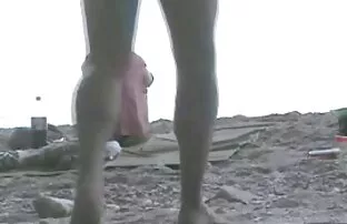 Amaterski par na plaži