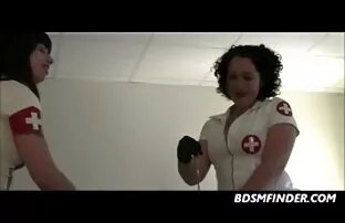 Ekstremno cfnm od lateks sestara