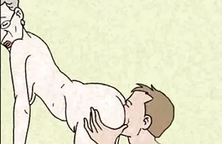 Baka voli analni seks! Odlična animacija!
