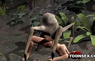 3d crvenokosa od egzotičnog pauka